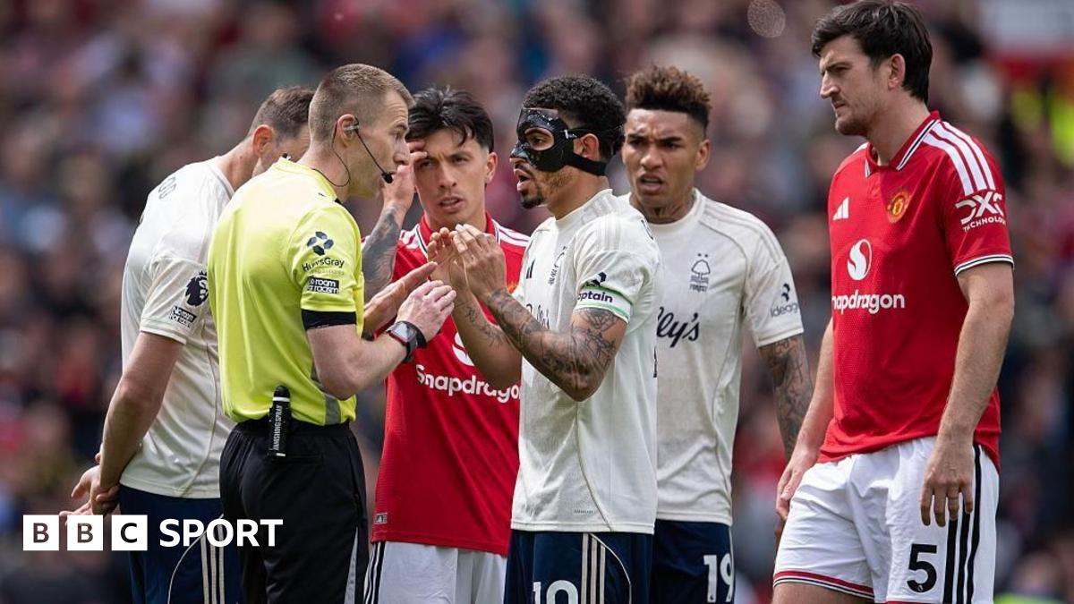Man Utd-Forest referee not selected for final day