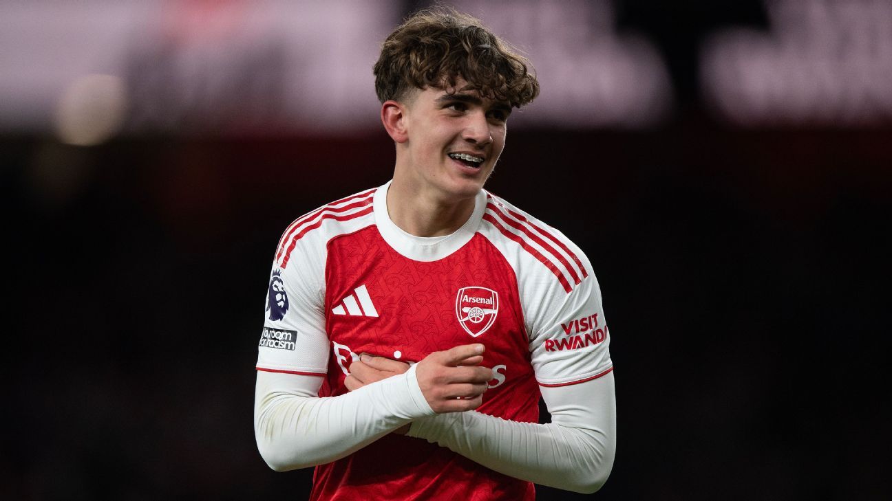 Arsenal's Dowman, 16, is youngest PL winner